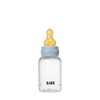 BIBS BABY BOTTLE BPA FREE PLASTIC LATEX -BABY BLUE
