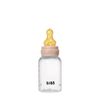 BIBS BABY BOTTLE BPA FREE PLASTIC LATEX - BLUSH