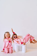 DEAR DARCY GINGHAM PANTS - PINK & YELLOW