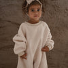 CINNAMON BABY BEIGE STRETCH BOW