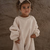 CINNAMON BABY TEDDY LOUNGESUIT - CREAM
