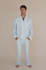 CINNAMON BABY ADULT GARDEN CHECK PYJAMAS