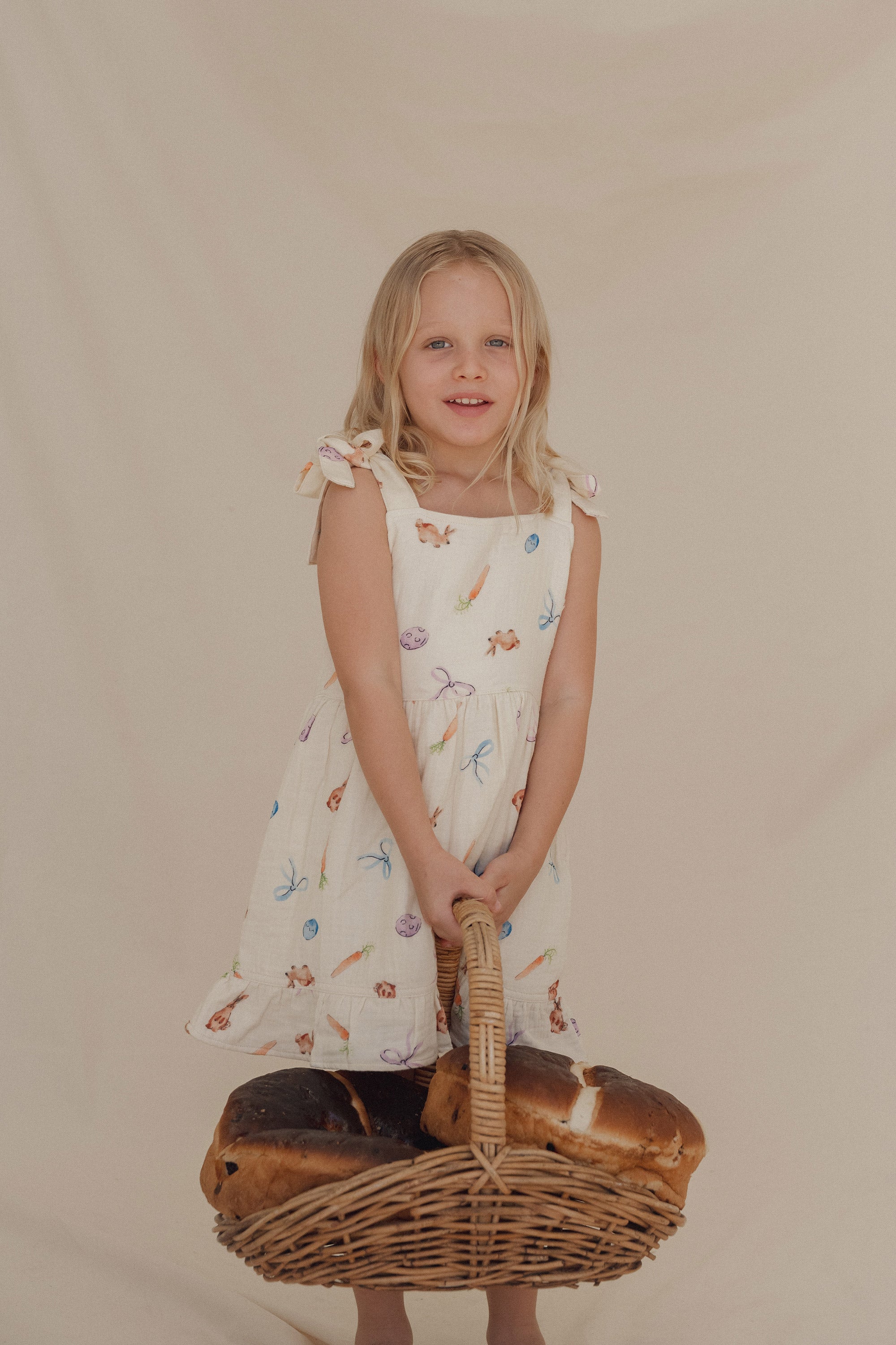 CINNAMON BABY EASTER HUNT DRESS