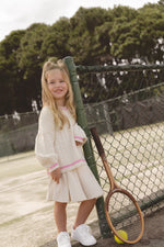 CINNAMON BABY TENNIS SKIRT - BABY PINK