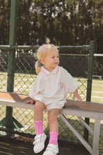 CINNAMON BABY COURTSIDE SOCKS - BABY PINK