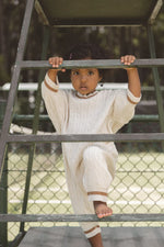 CINNAMON BABY PREP LOUNGE SUIT - CINNAMON