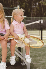 CINNAMON BABY TENNIS SKIRT - BABY PINK