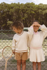 CINNAMON BABY TENNIS SKIRT - BABY PINK