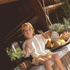 CINNAMON BABY BIG ISLAND TEE - MUSTARD