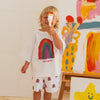 CINNAMON BABY X ARLO RAINBOW SHORTS