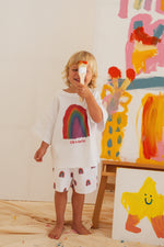 CINNAMON BABY X ARLO RAINBOW SHORTS