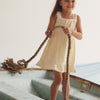 CINNAMON BABY LEMON SPLICE WAVE DRESS