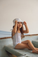 CINNAMON BABY BLUE SUMMER ONE PIECE SWIMSUIT