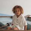 CINNAMON BABY SAILBOAT LINEN SHIRT