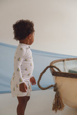 CINNAMON BABY SAILBOAT SWIM TRUNKS