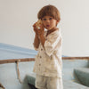 CINNAMON BABY SAILBOAT LINEN SHIRT
