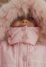 CINNAMON BABY SNOWSUIT - PINK