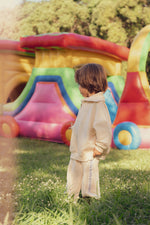 CINNAMON BABY BETTER WORLD PANTS -  BEIGE