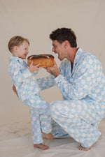 CINNAMON BABY GARDEN CHECK PYJAMAS