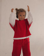 CINNAMON BABY LAYERED CB TEE - RED