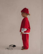 CINNAMON BABY LAYERED CB TEE - RED
