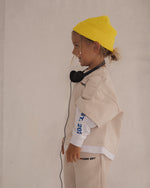 CINNAMON BABY LAYERED CB TEE - STONE