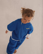 CINNAMON BABY LAYERED CB TEE - BLUE