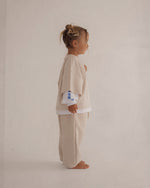 CINNAMON BABY LAYERED CB TEE - STONE