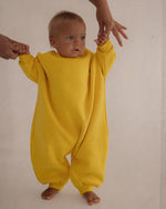 CINNAMON BABY PRIMARY LOUNGE SUIT - YELLOW
