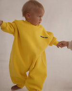 CINNAMON BABY PRIMARY LOUNGE SUIT - YELLOW