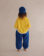 CINNAMON BABY FISHERMAN BEANIE - BLUE