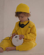 CINNAMON BABY PRIMARY LOUNGE SUIT - YELLOW