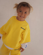 CINNAMON BABY LAYERED CB TEE - YELLOW