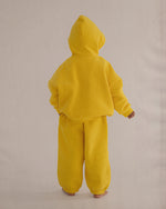 CINNAMON BABY PRIMARY ZIP HOODIE - YELLOW