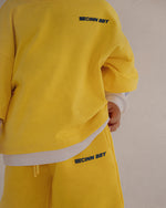 CINNAMON BABY LAYERED CB TEE - YELLOW