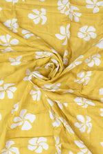 CINNAMON BABY MUSTARD HONOLULU SWADDLE