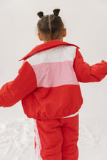 CINNAMON BABY SPRAY PANT - CHERRY