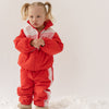 CINNAMON BABY SPRAY PANT - CHERRY