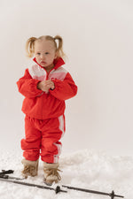 CINNAMON BABY SPRAY PANT - CHERRY