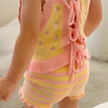 POSS & SOSS STRIPE SHORTS - PINK LEMONADE
