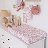 SNUGGLE HUNNY CHERRY BLOSSOM BASSINET SHEET / CHANGE PAD COVER