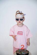 DEAR DARCY TERRIBLY TWO TEE - PINK