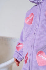 DEAR DARCY AFFIRMATION JACKET - LILAC