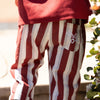 BABY O THE LABEL ZIGGY STRIPE LINEN PANTS