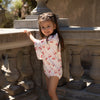 BABY O THE LABEL CHERRY BOW ROMPER