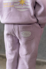 BABY O THE LABEL ATHLETICA TRACK SET - LAVENDER