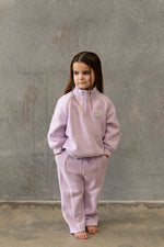 BABY O THE LABEL ATHLETICA TRACK SET - LAVENDER
