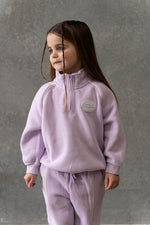 BABY O THE LABEL ATHLETICA TRACK SET - LAVENDER