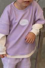 BABY O THE LABEL ATHLETICA LONG SLEEVE - LAVENDER