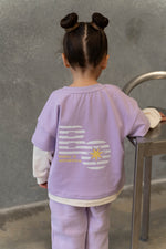 BABY O THE LABEL ATHLETICA LONG SLEEVE - LAVENDER